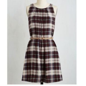 SALE: Modcloth Great Wavelengths Plaid Dress